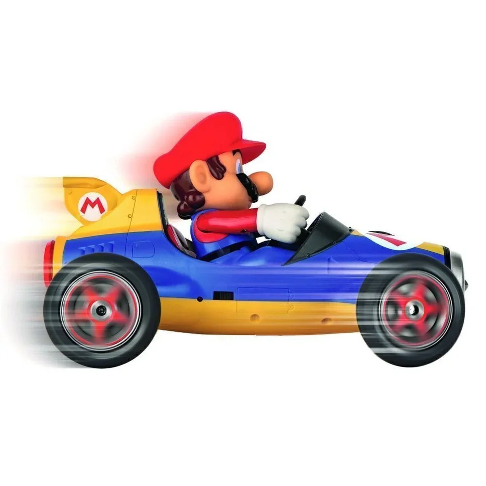 Carrera RC 2.4GHz Mario Kart Mach 8 Mario 1:18 Scale Radio Controlled Ka…